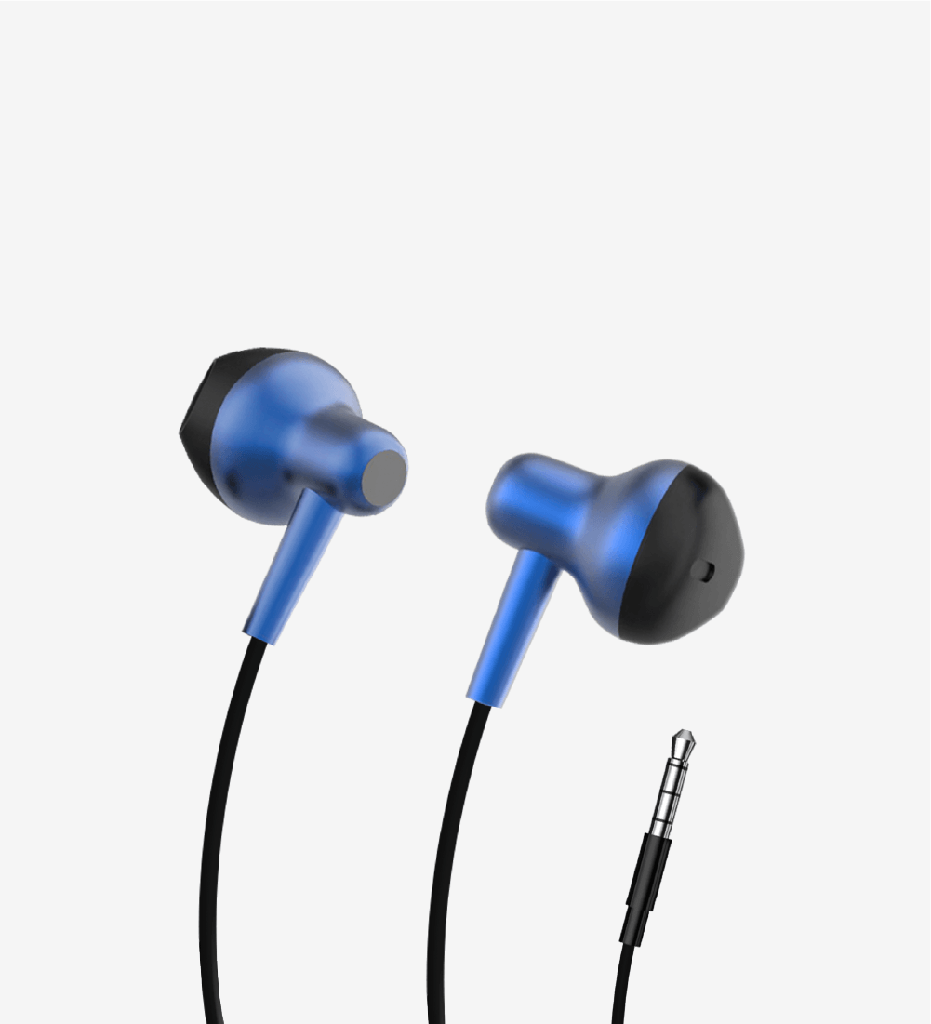H677 Premium 14.2mm AUX Metal In-Ear Earphone | LinkTech